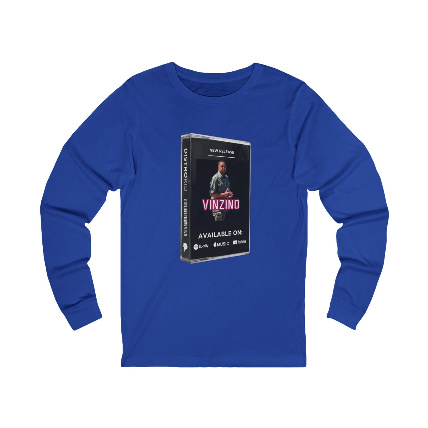 Vinzino Scan Code Long Sleeve Tee