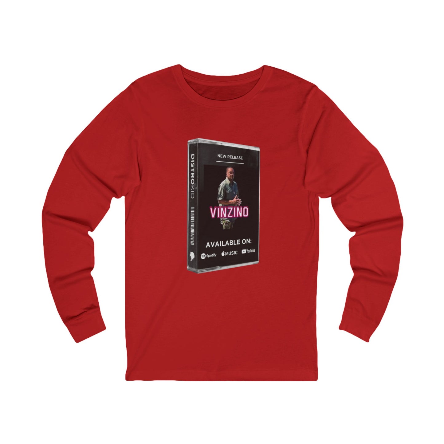 Vinzino Scan Code Long Sleeve Tee