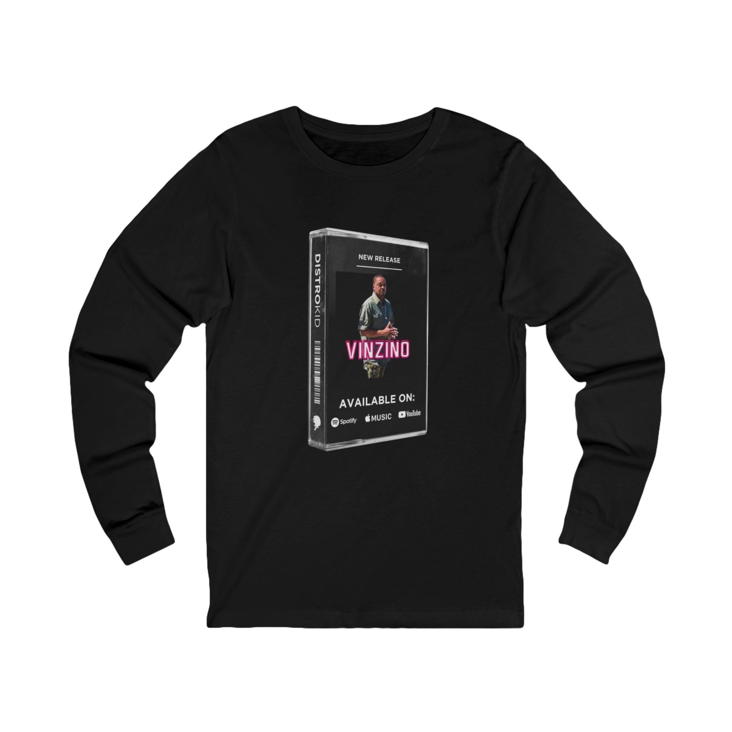Vinzino Scan Code Long Sleeve Tee