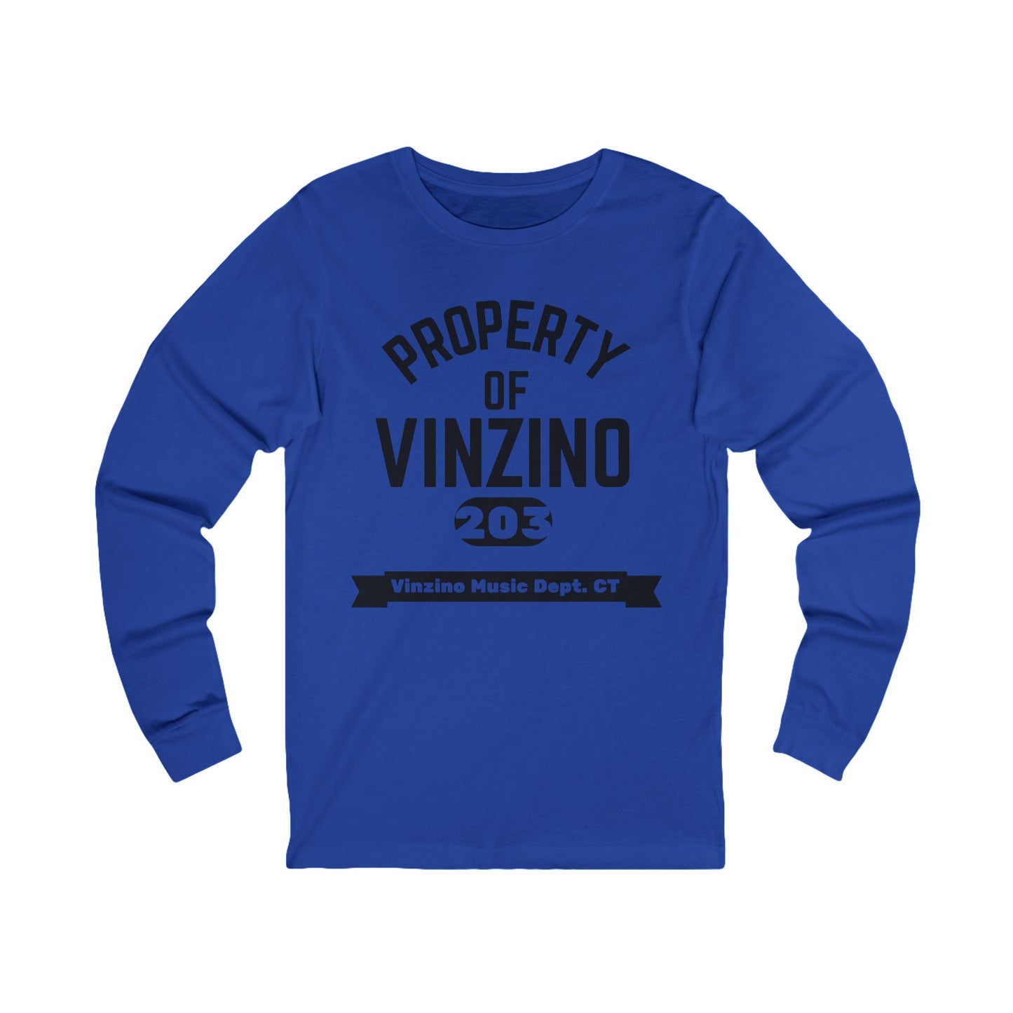 Property of Vinzino Long Sleeve Tee (Black)