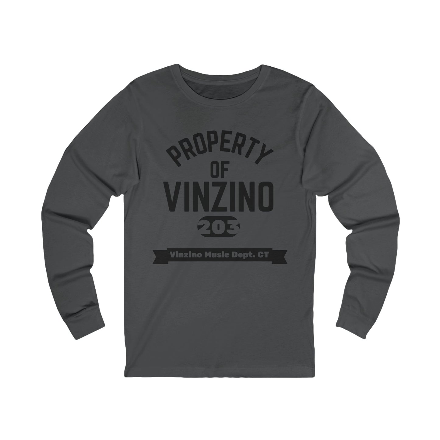 Property of Vinzino Long Sleeve Tee (Black)