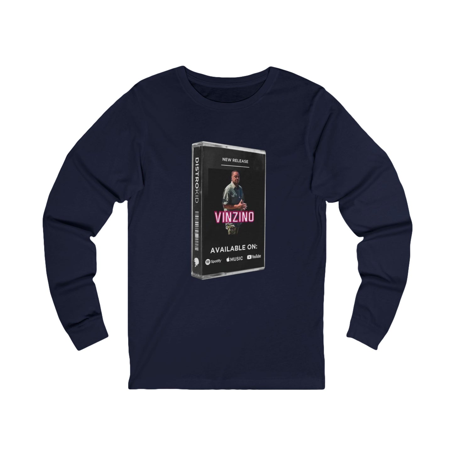 Vinzino Scan Code Long Sleeve Tee