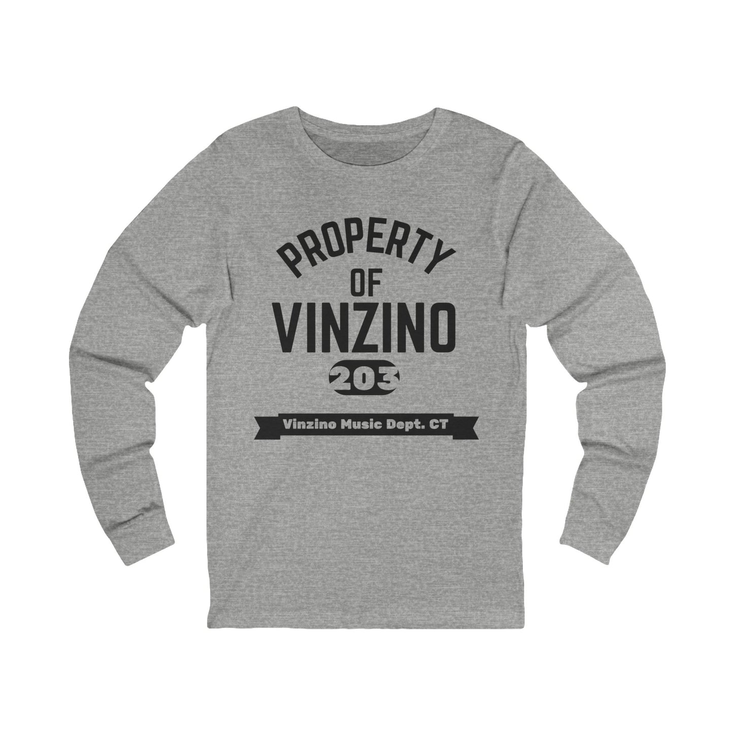 Property of Vinzino Long Sleeve Tee (Black)