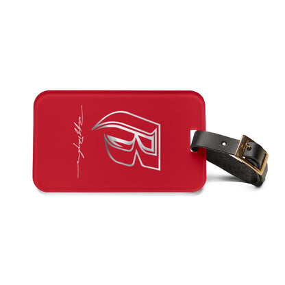 RR Luggage Tag (Red/Silver)