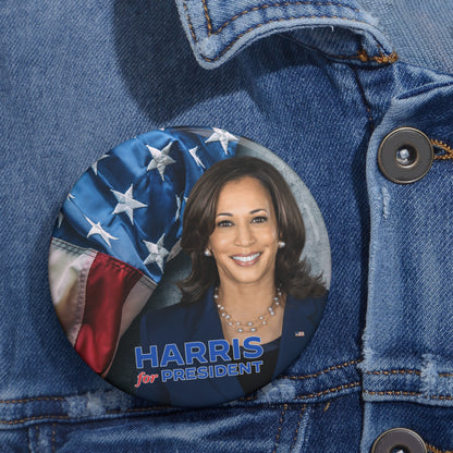 Kamala Harris Patriotic American Flag