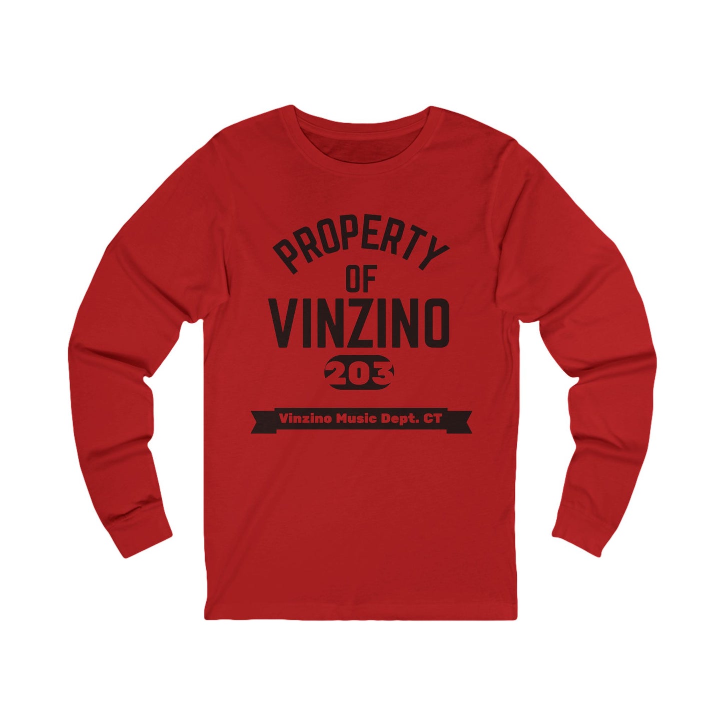 Property of Vinzino Long Sleeve Tee (Black)