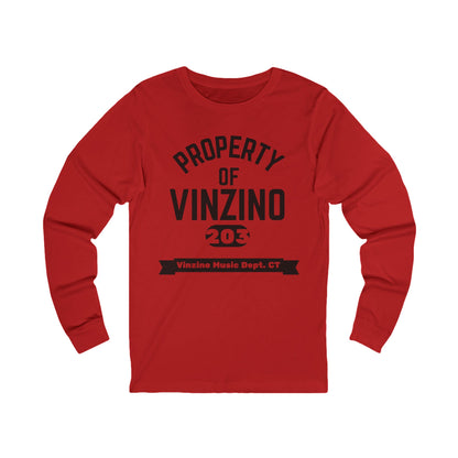 Property of Vinzino Long Sleeve Tee (Black)