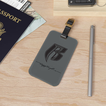 RR Luggage Tag (Grey/ Black)