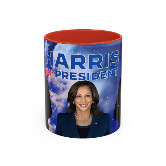 Harris Flag In the Clouds Mug