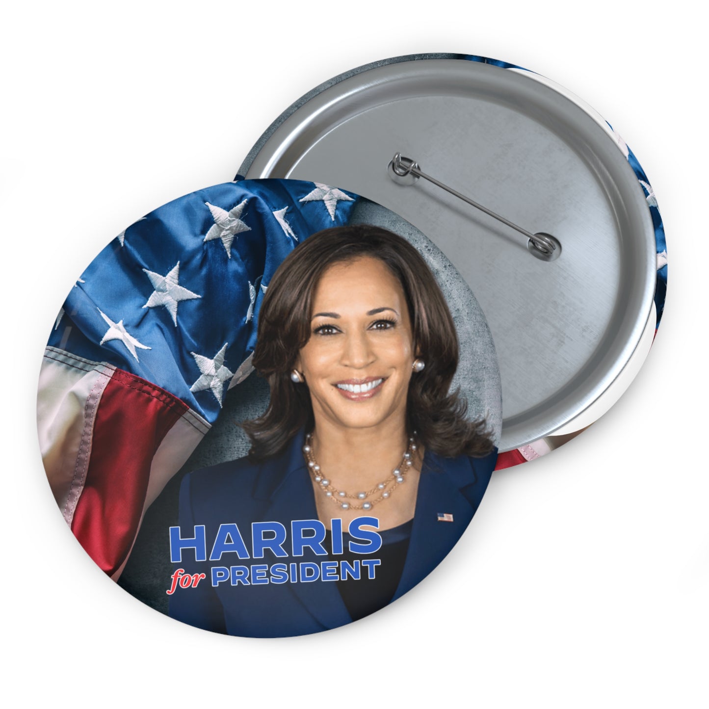 Kamala Harris Patriotic American Flag