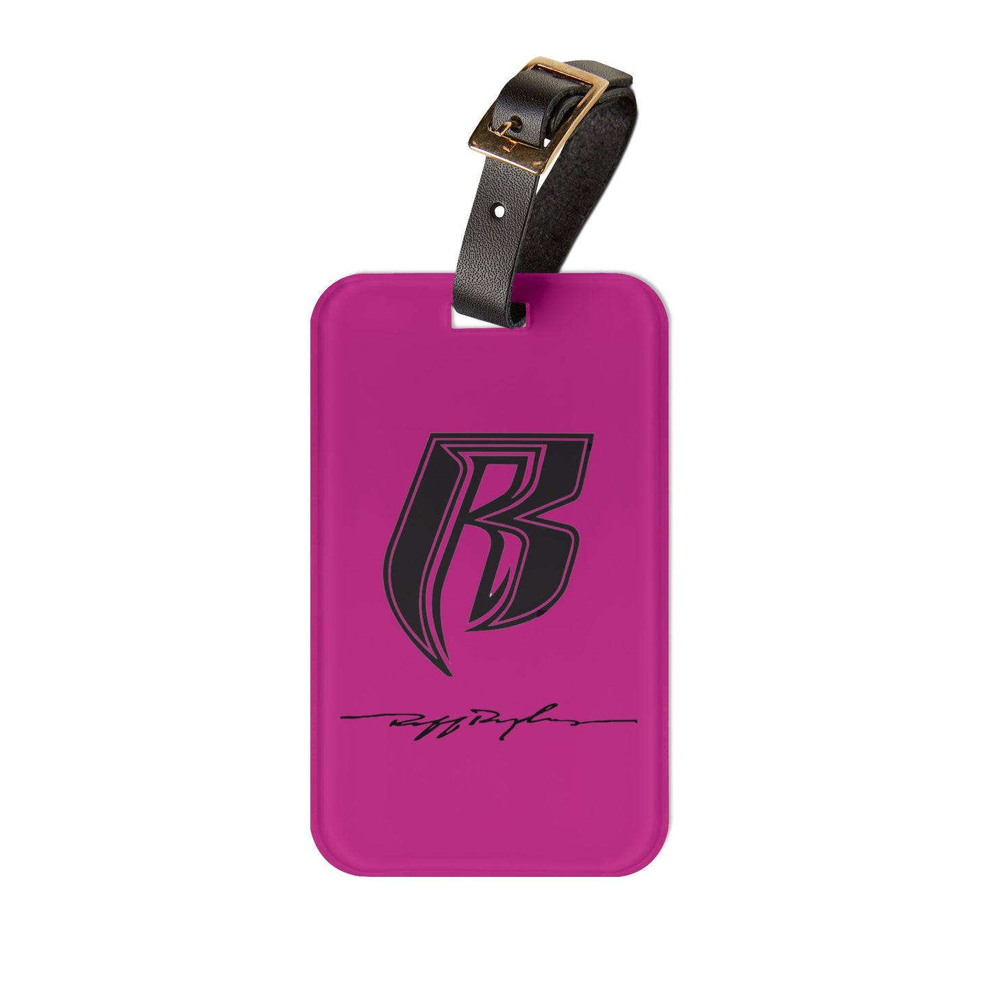 RR Luggage Tag (Hot Pink/ Black)