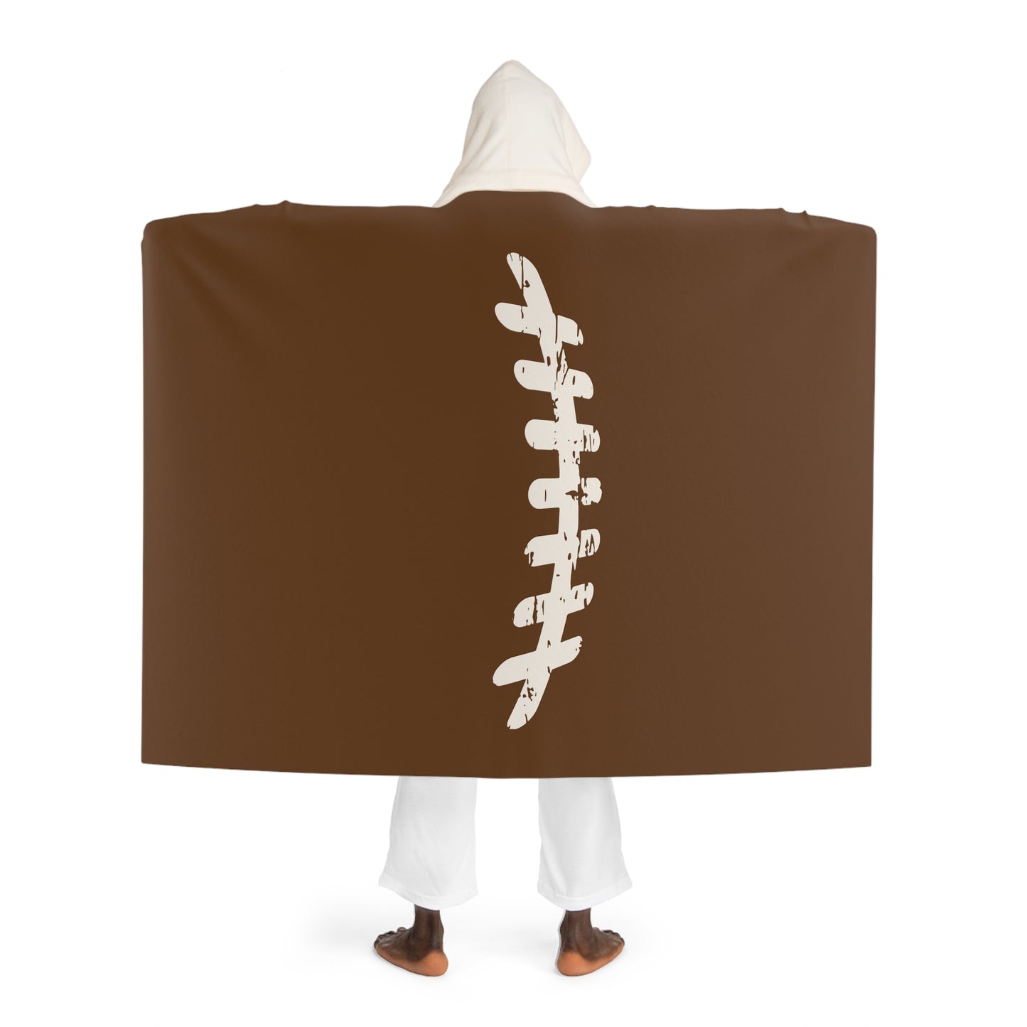 Hooded Football Blanket