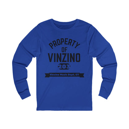 Property of Vinzino Long Sleeve Tee (Black)