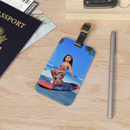 Surfer KK Luggage Tag