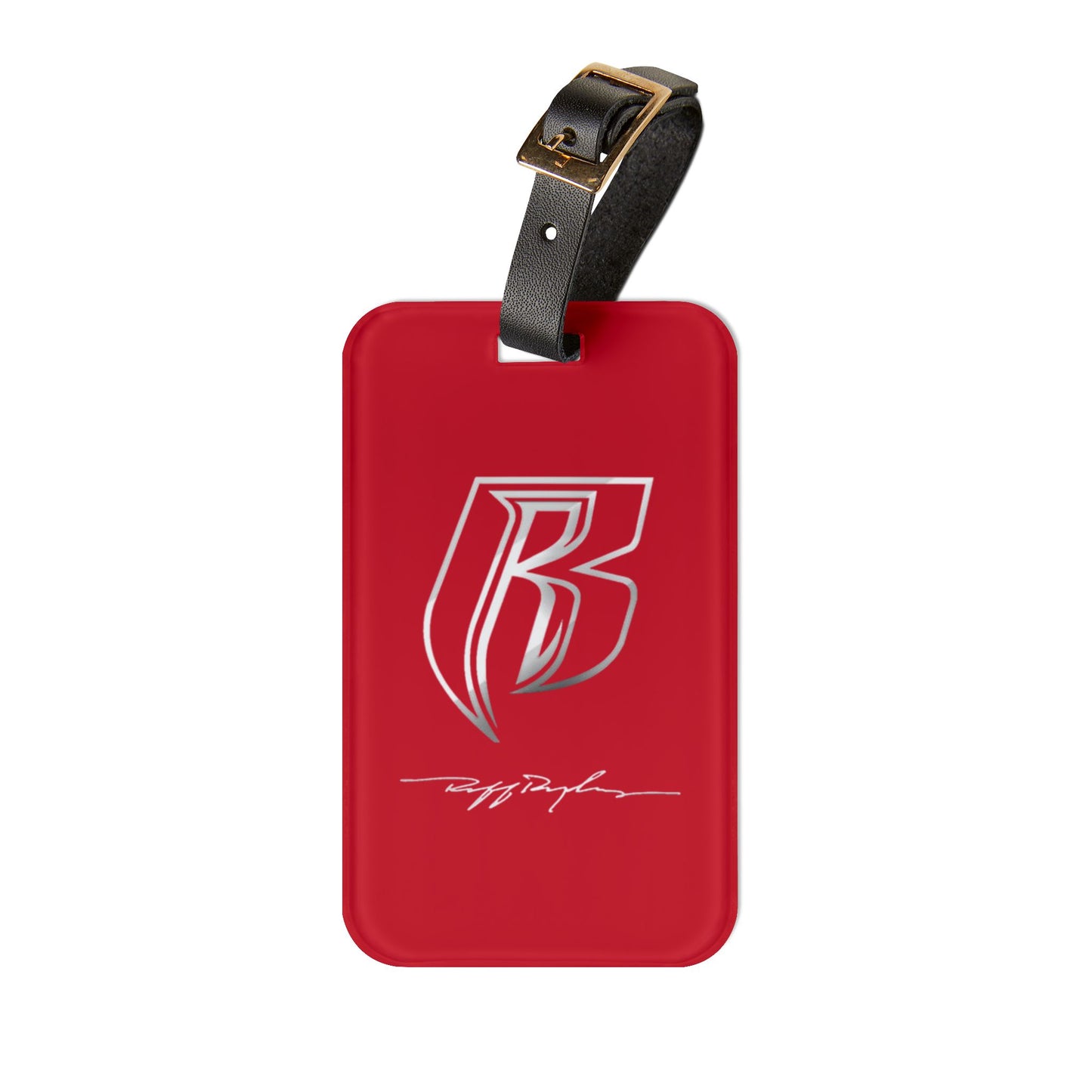 RR Luggage Tag (Red/Silver)