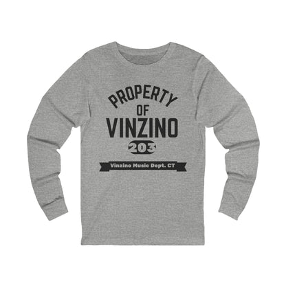 Property of Vinzino Long Sleeve Tee (Black)