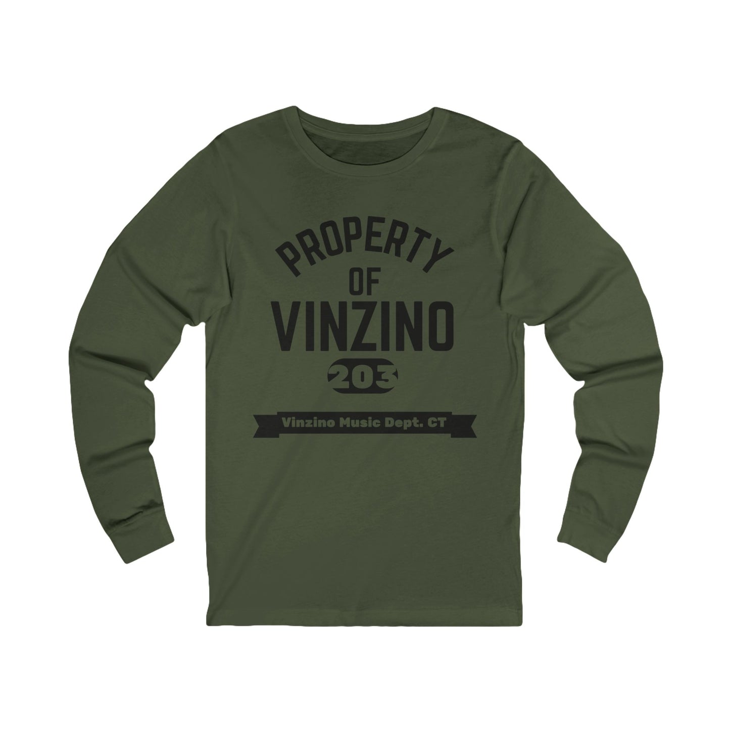 Property of Vinzino Long Sleeve Tee (Black)