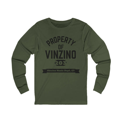 Property of Vinzino Long Sleeve Tee (Black)