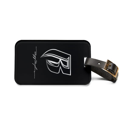 RR Luggage Tag (Black/ Silver)